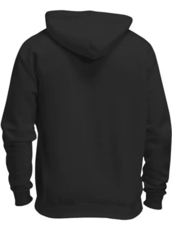 Men's Cigar Print Fleece Hoodie - Image 2